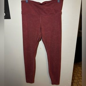 lululemon crossover leggings